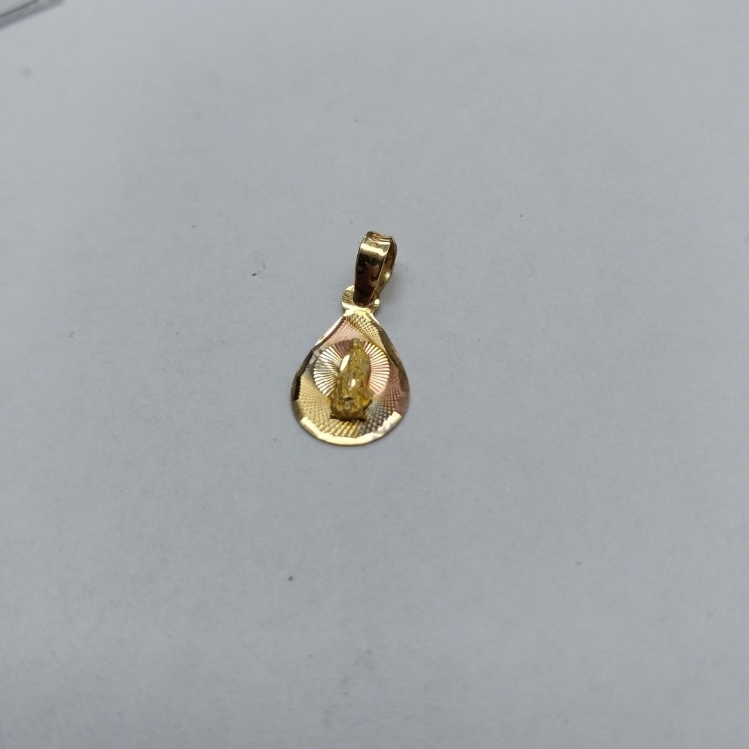 MEDALLA PERSONAL ORO 10 K 0.6 GRMS (SEMINUEVO)