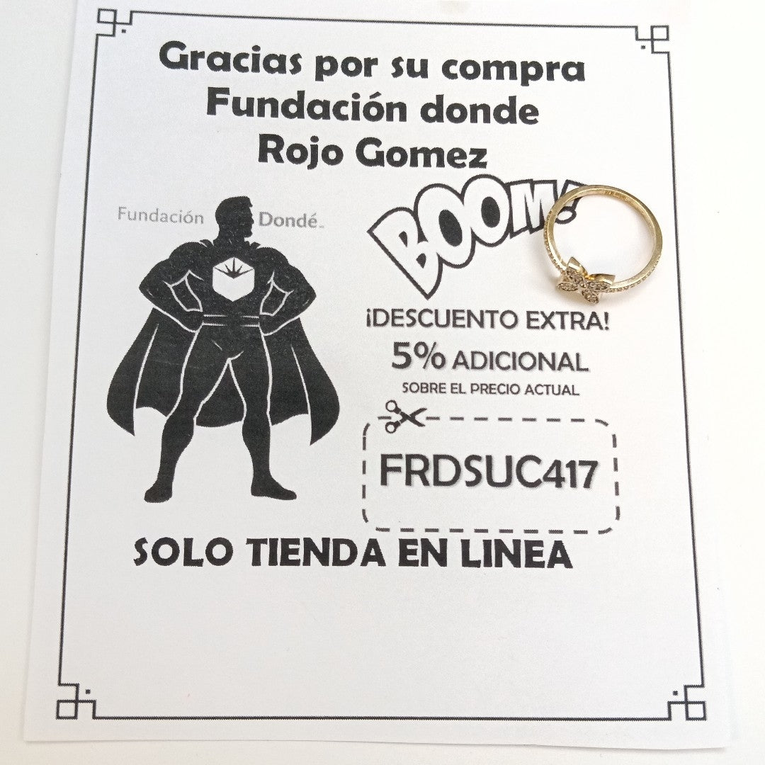 ANILLOS DAMA ORO 10K 1.8 (NUEVO)