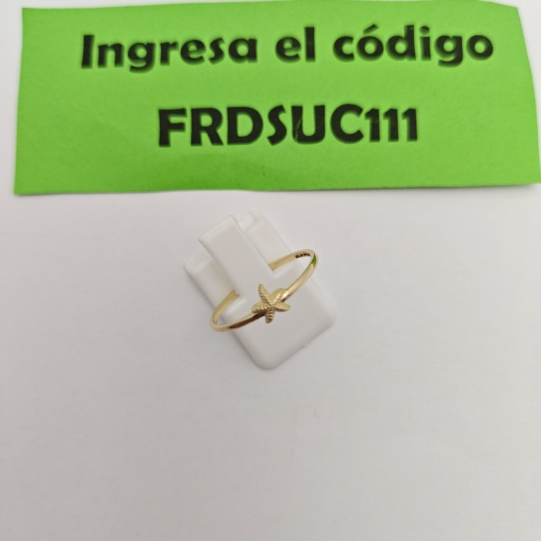 ANILLOS DAMA ORO 14K 0.8 (NUEVO)