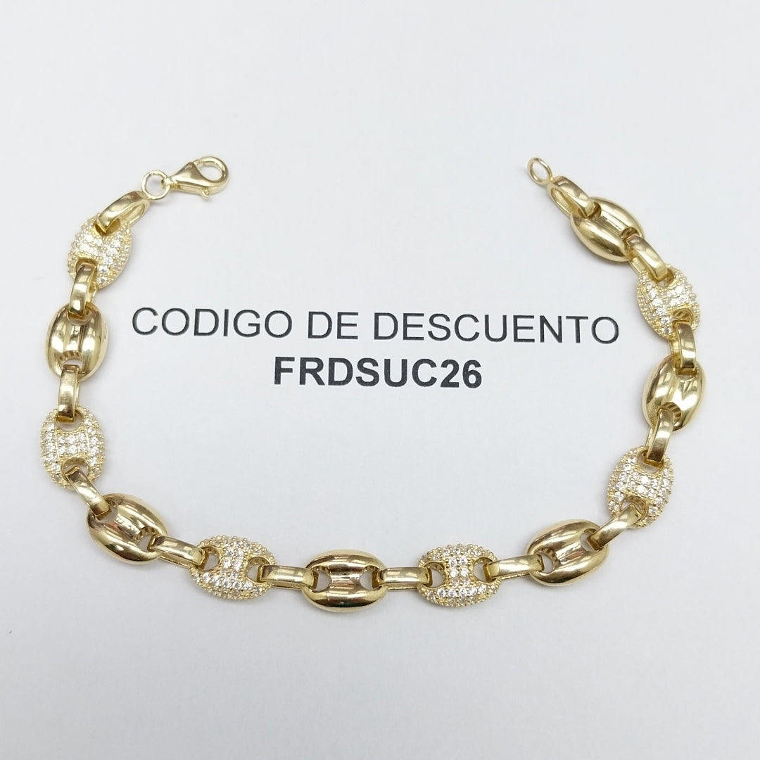 PULSERAS DAMA ORO 14K 11.6 (NUEVO)