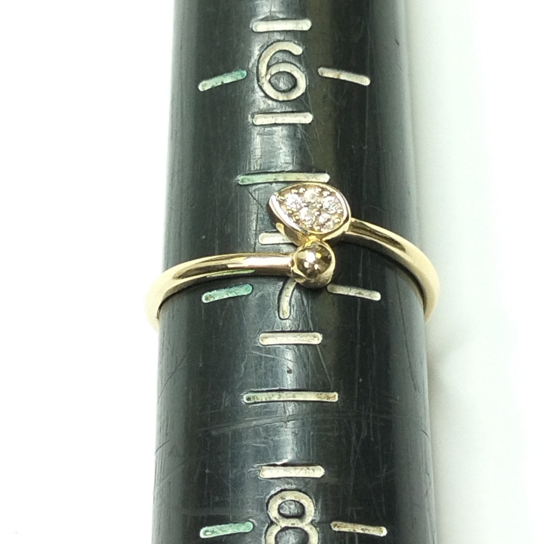 ANILLOS DAMA ORO 14K 1.2 (NUEVO)