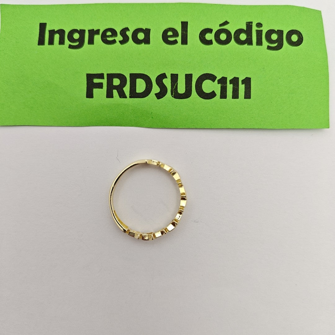 ANILLOS DAMA ORO 14K 2 (NUEVO)