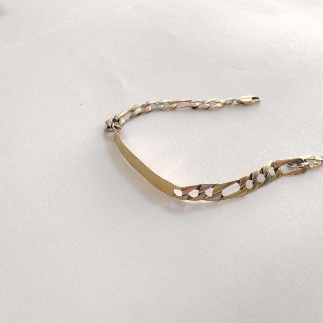 ESCLAVA ORO COMBINADO 10 K 6,90 GRMS (SEMINUEVO)