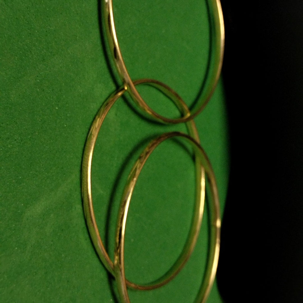 PULSERA RIGIDA ORO 14 K 10.6 GRMS (SEMINUEVO)