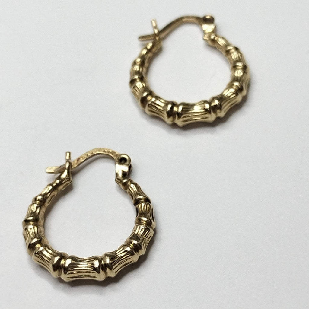 ARRACADAS PAR ORO 14 K 1.2 GRMS (SEMINUEVO)