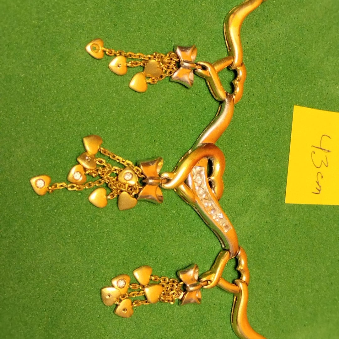 GARGANTILLA ORO COMBINADO 14 K 19,70 GRMS (SEMINUEVO)