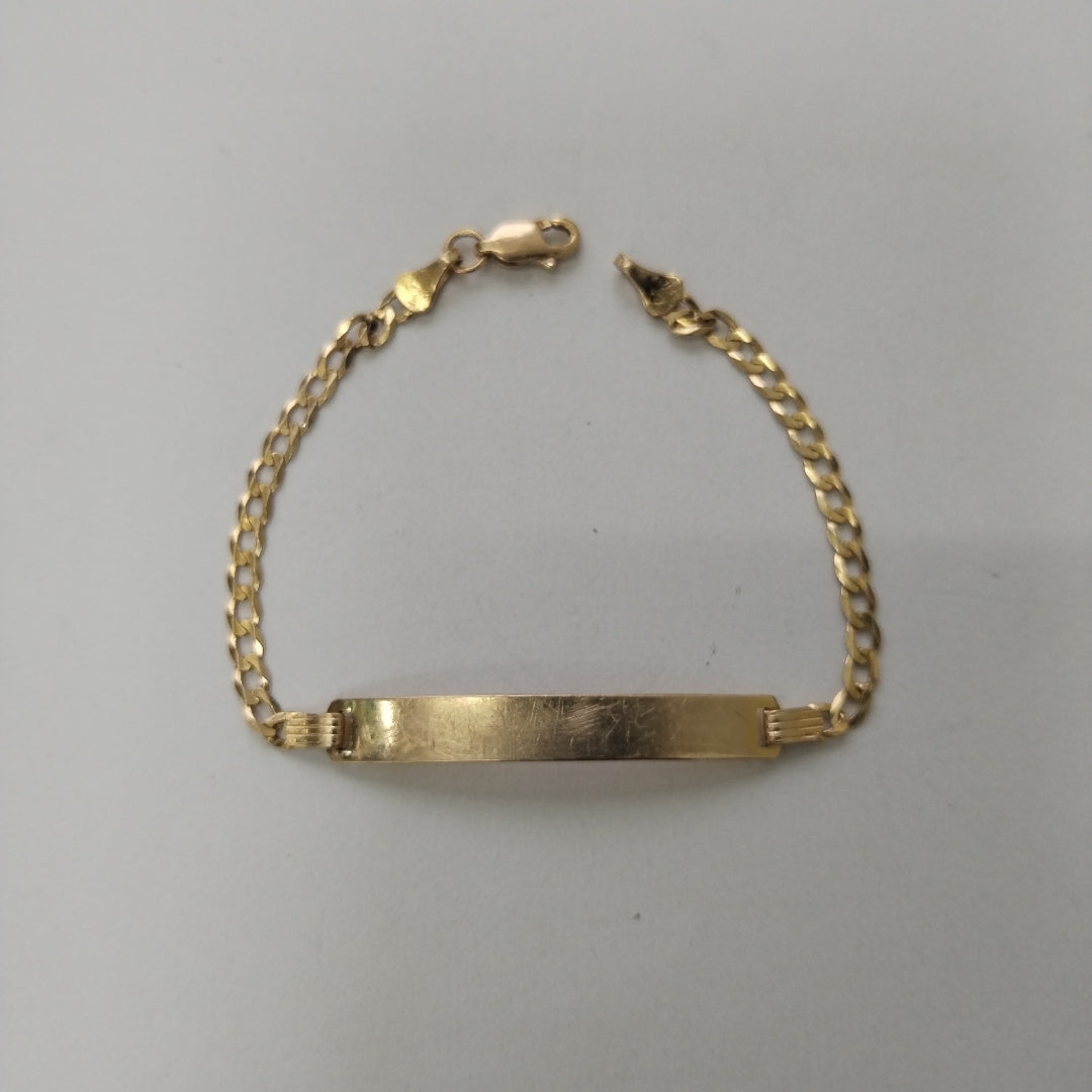 ESCLAVA ORO 14 K 4.5 GRMS (SEMINUEVO)