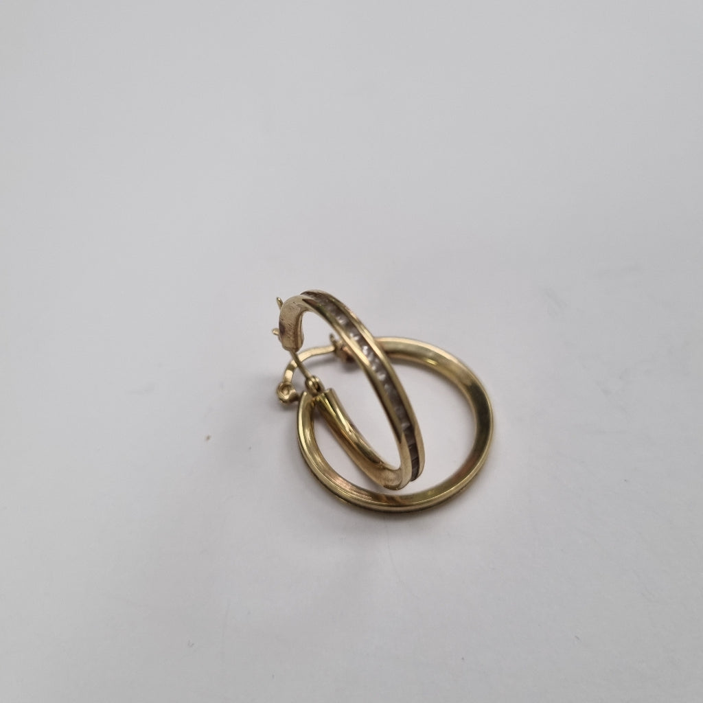 ARRACADAS PAR ORO 10 K 3,50 GRMS (SEMINUEVO)