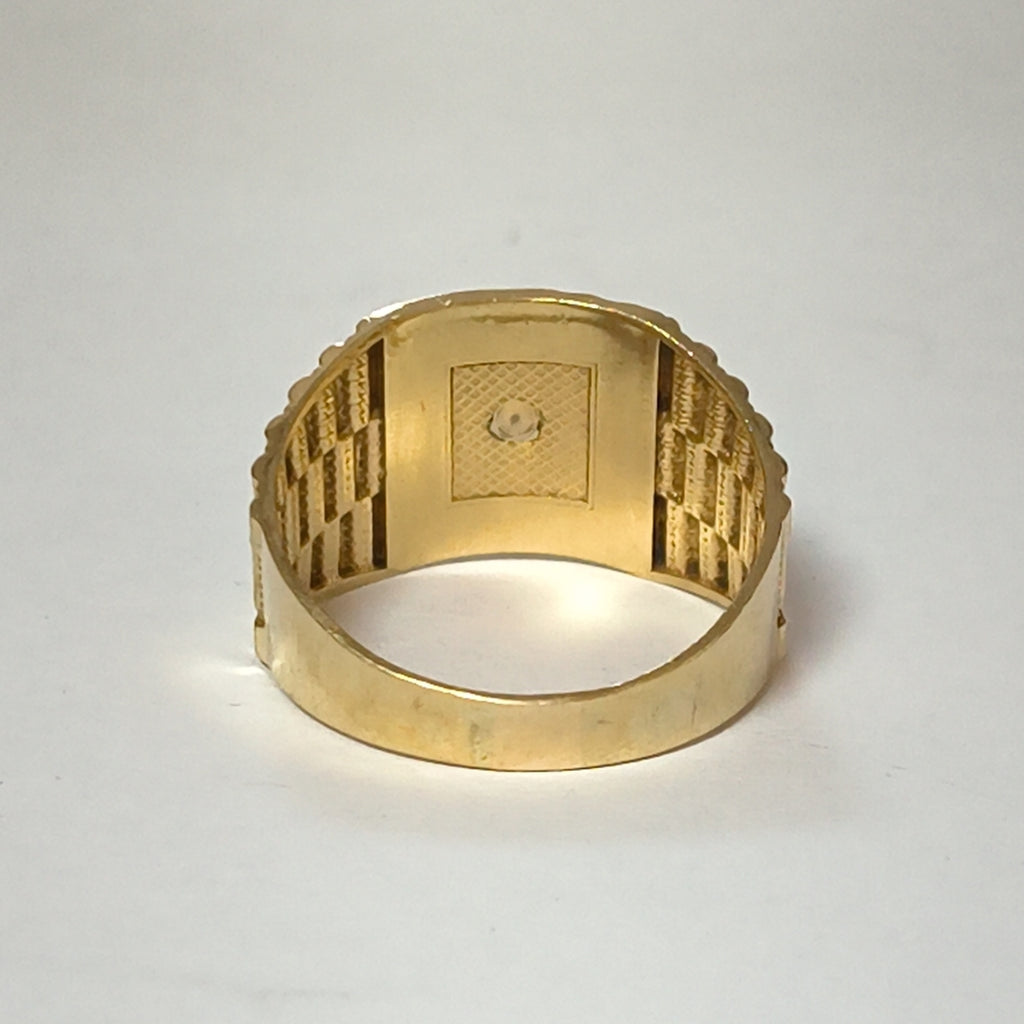 ANILLO ORO 10 K 4.3 GRMS (SEMINUEVO)