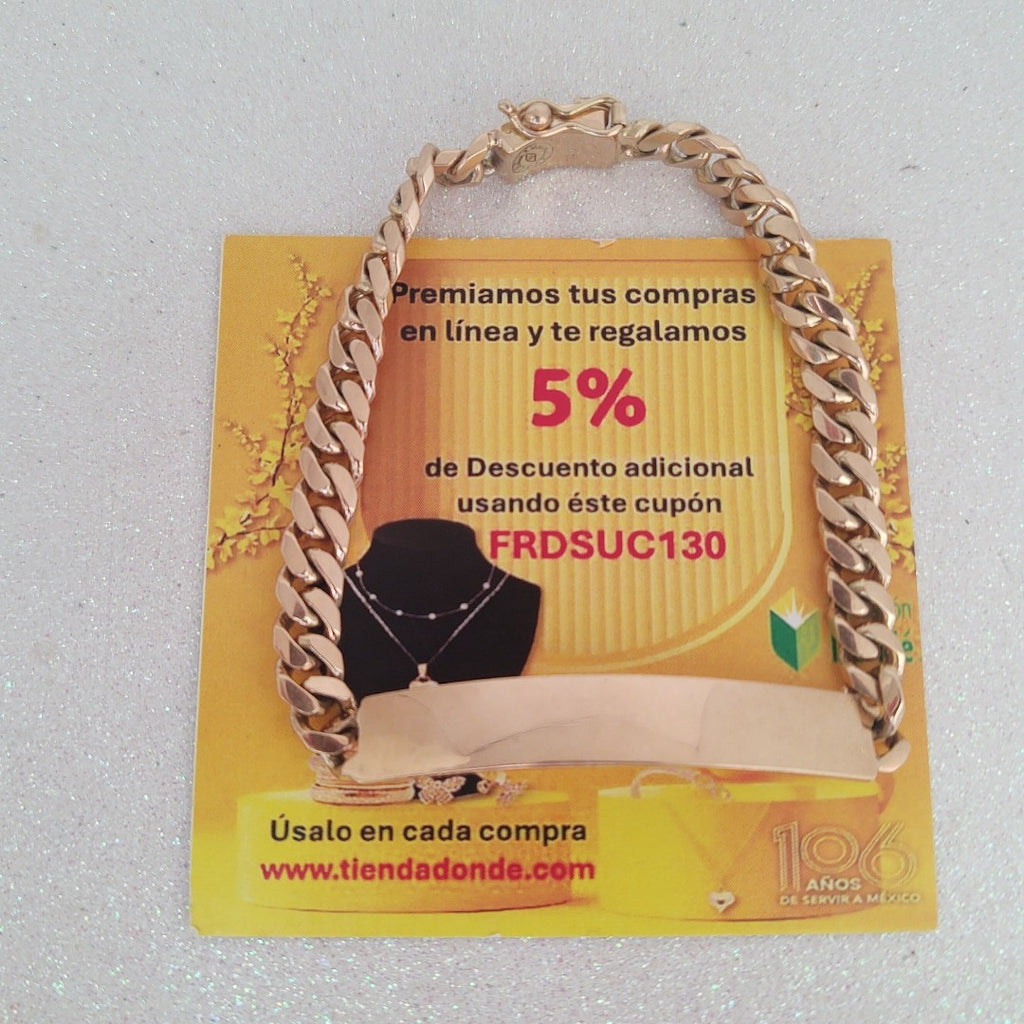 ESCLAVA ORO 14 K 28.7 GRMS (SEMINUEVO)