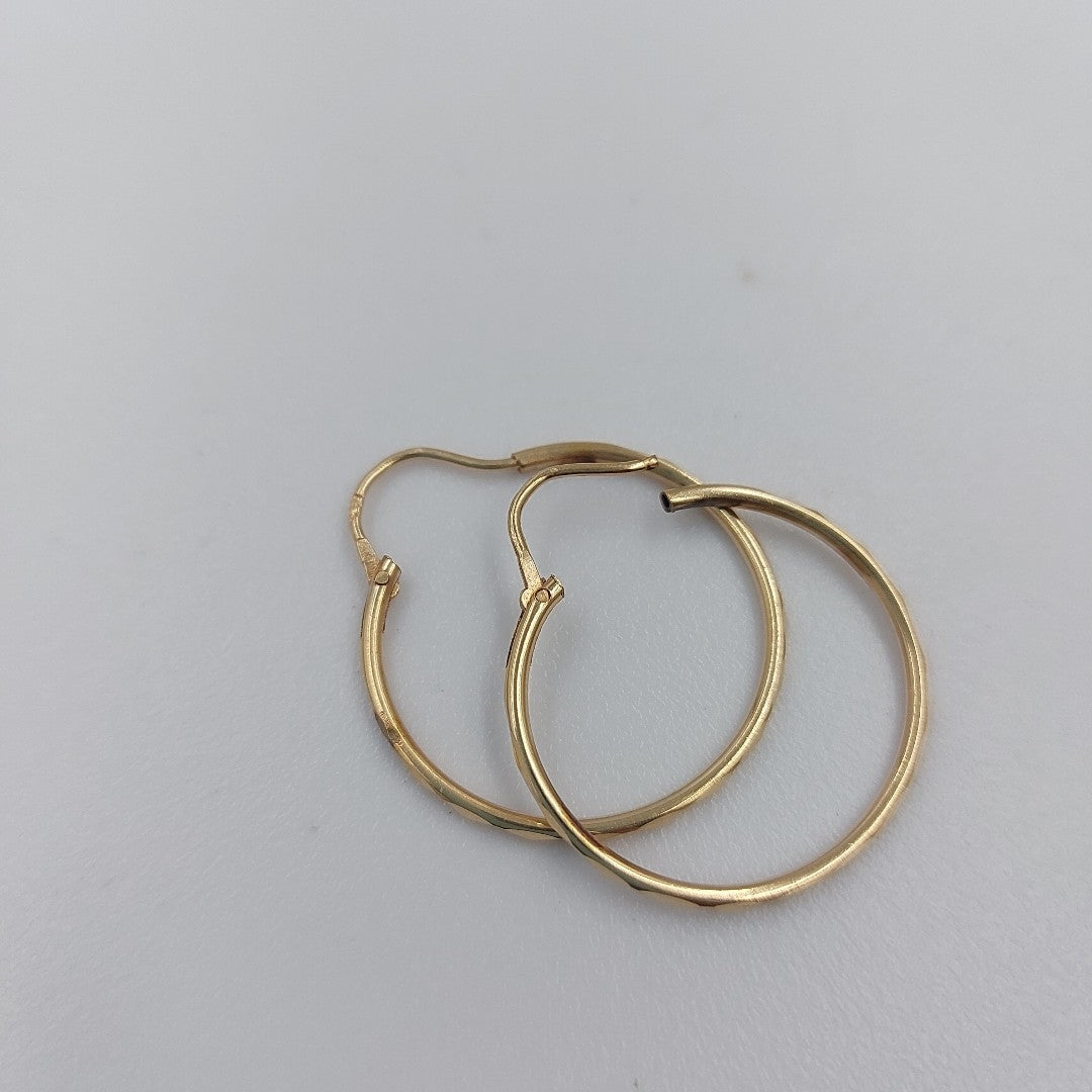 ARRACADAS PAR ORO 14 K 2 GRMS (SEMINUEVO)