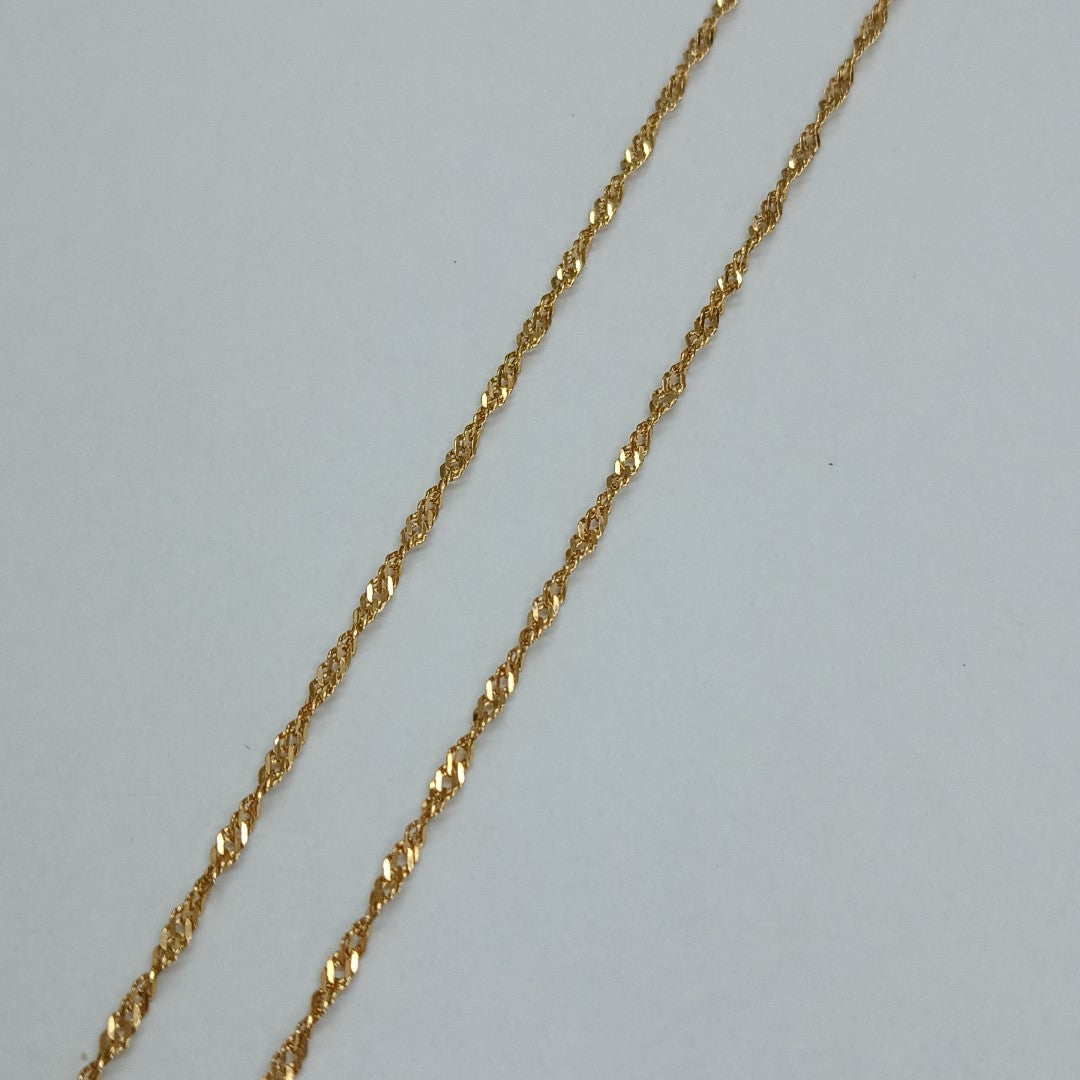CADENA ORO 14 K 4.6 GRMS (SEMINUEVO)