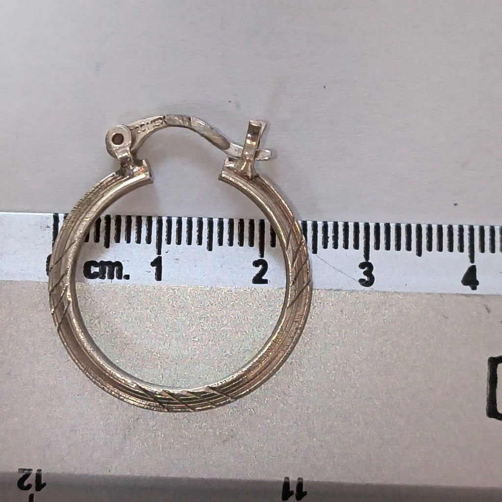 ARRACADAS PAR PLATA 3.3 GRMS (SEMINUEVO)