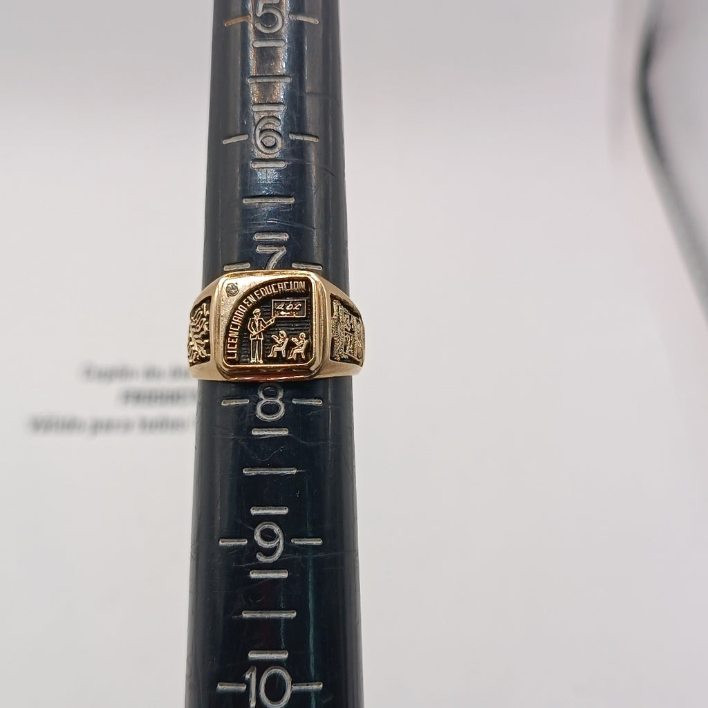 ANILLO ORO 14 K 8,00 GRMS (SEMINUEVO)