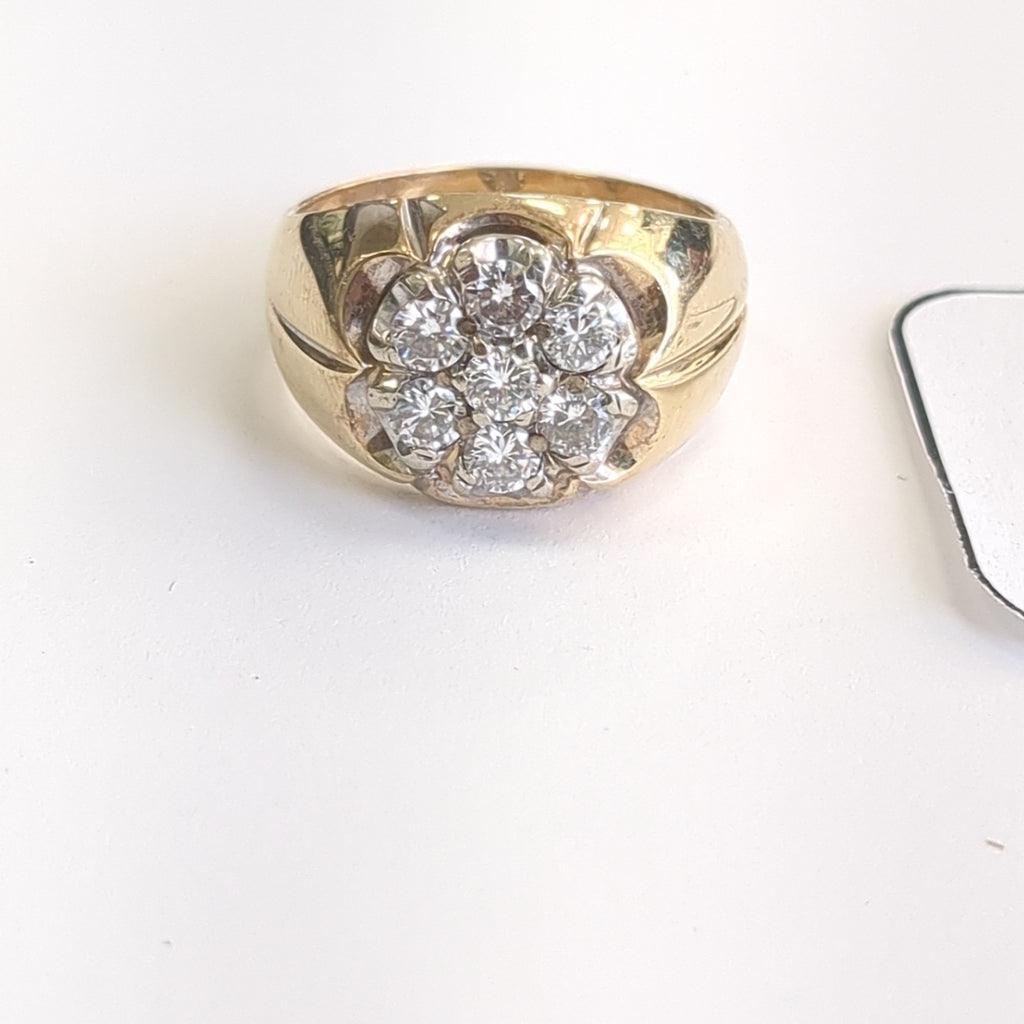 ANILLO ORO 14 K 10.7 GRMS (SEMINUEVO)