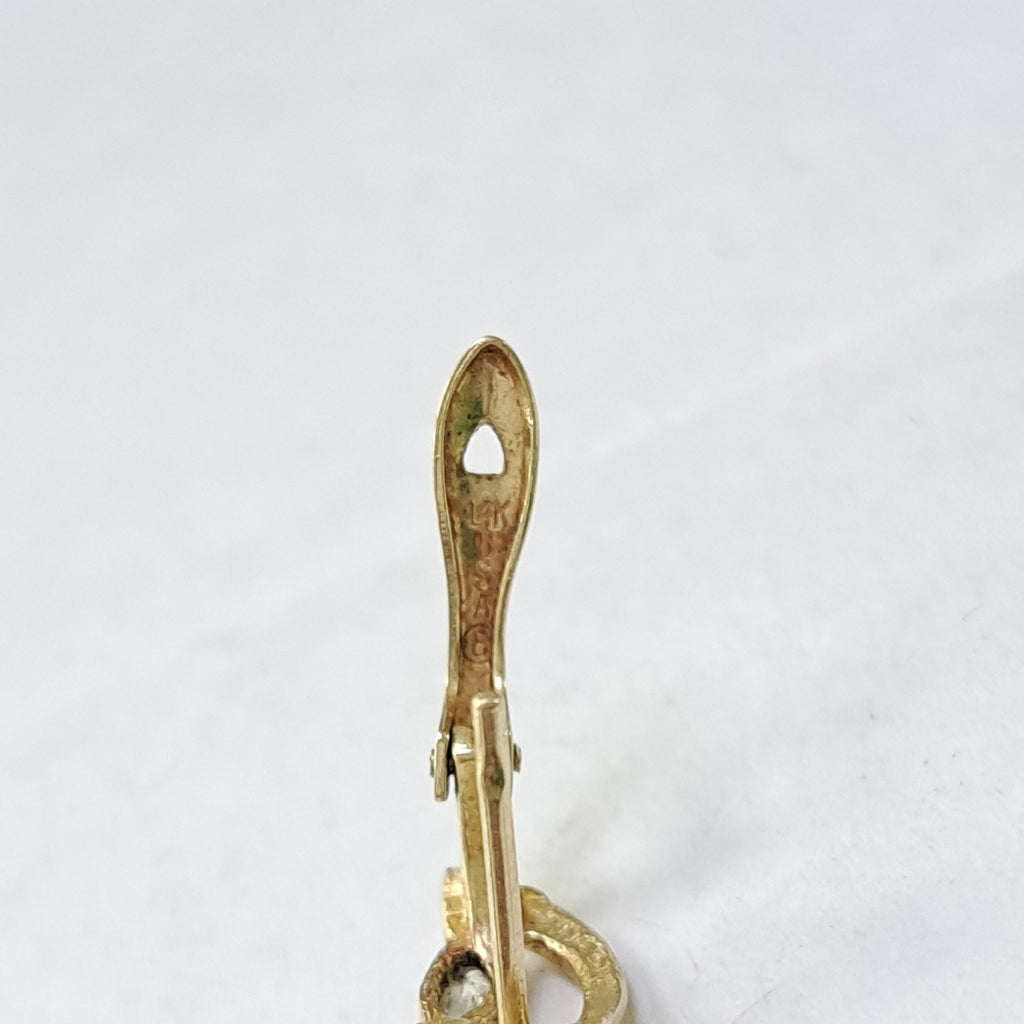 ARETES PAR ORO 10 K 2,30 GRMS (SEMINUEVO)