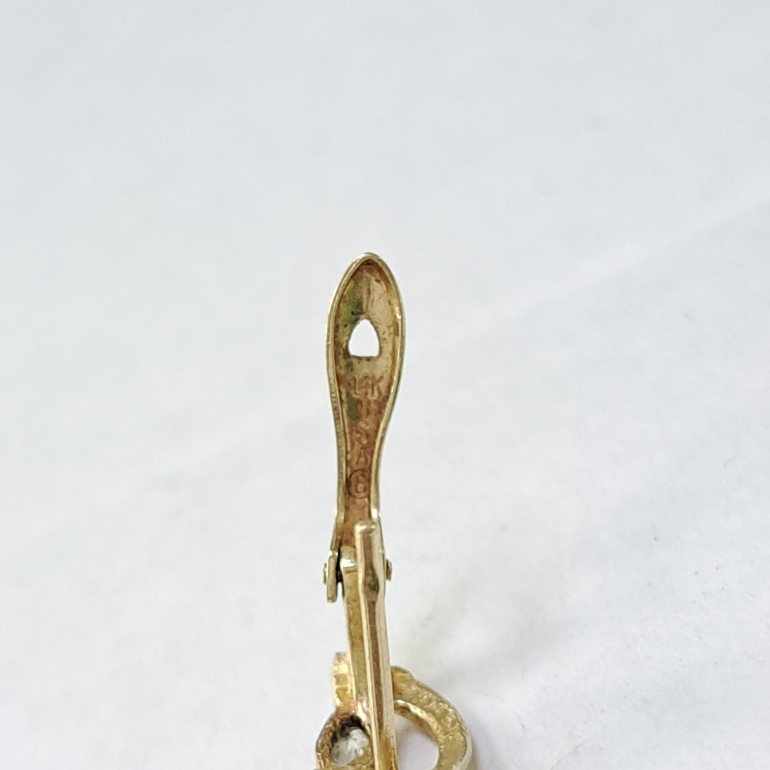 ARETES PAR ORO 10 K 2,30 GRMS (SEMINUEVO)