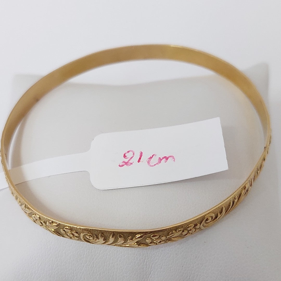 PULSERA RIGIDA ORO 18 K 15,00 GRMS (SEMINUEVO)