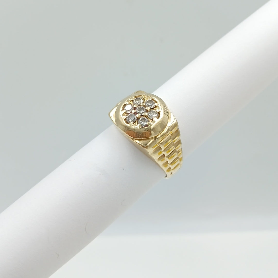 ANILLO ORO 14 K 11.6 GRMS (SEMINUEVO)