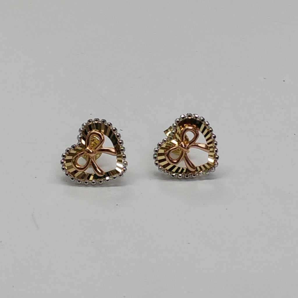 BROQUELES PAR ORO, ORO COMBINADO 14 K 2.1 GRMS (SEMINUEVO)