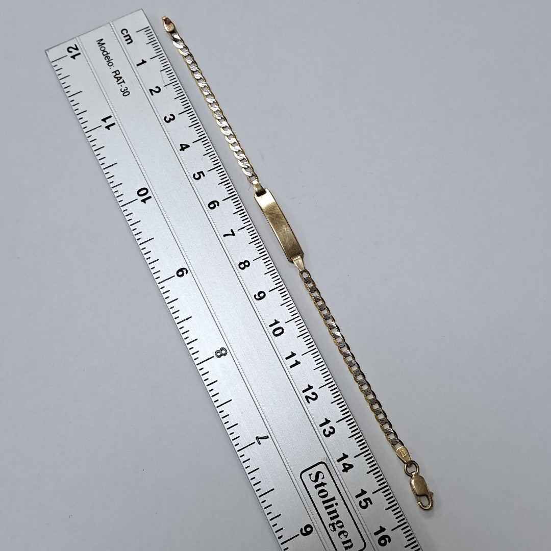 ESCLAVA ORO 14 K 3.2 GRMS (SEMINUEVO)