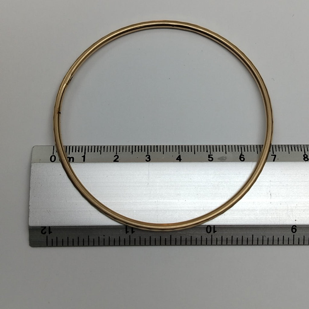PULSERA RIGIDA ORO 14 K 4.7 GRMS (SEMINUEVO)
