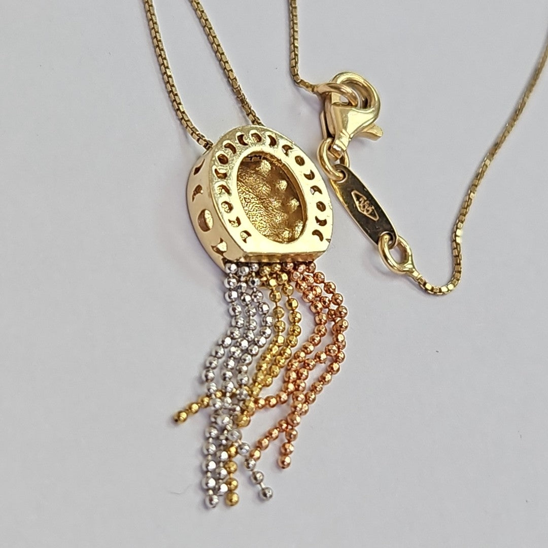 GARGANTILLA ORO 14 K 4,60 GRMS (SEMINUEVO)