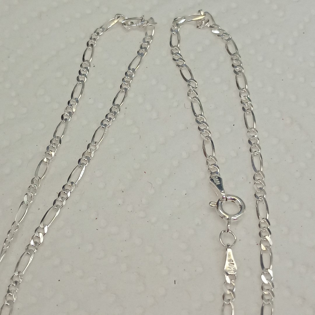 CADENA TEJIDO 3X1 PLATA .925 55 CM 4.1 GR (NUEVO)