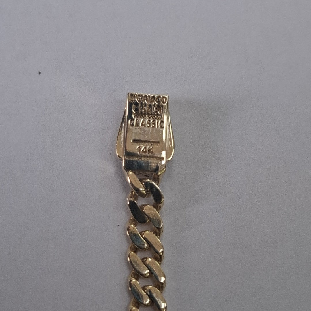 PULSERA MONACO ORO 14K 5.7 (NUEVO)