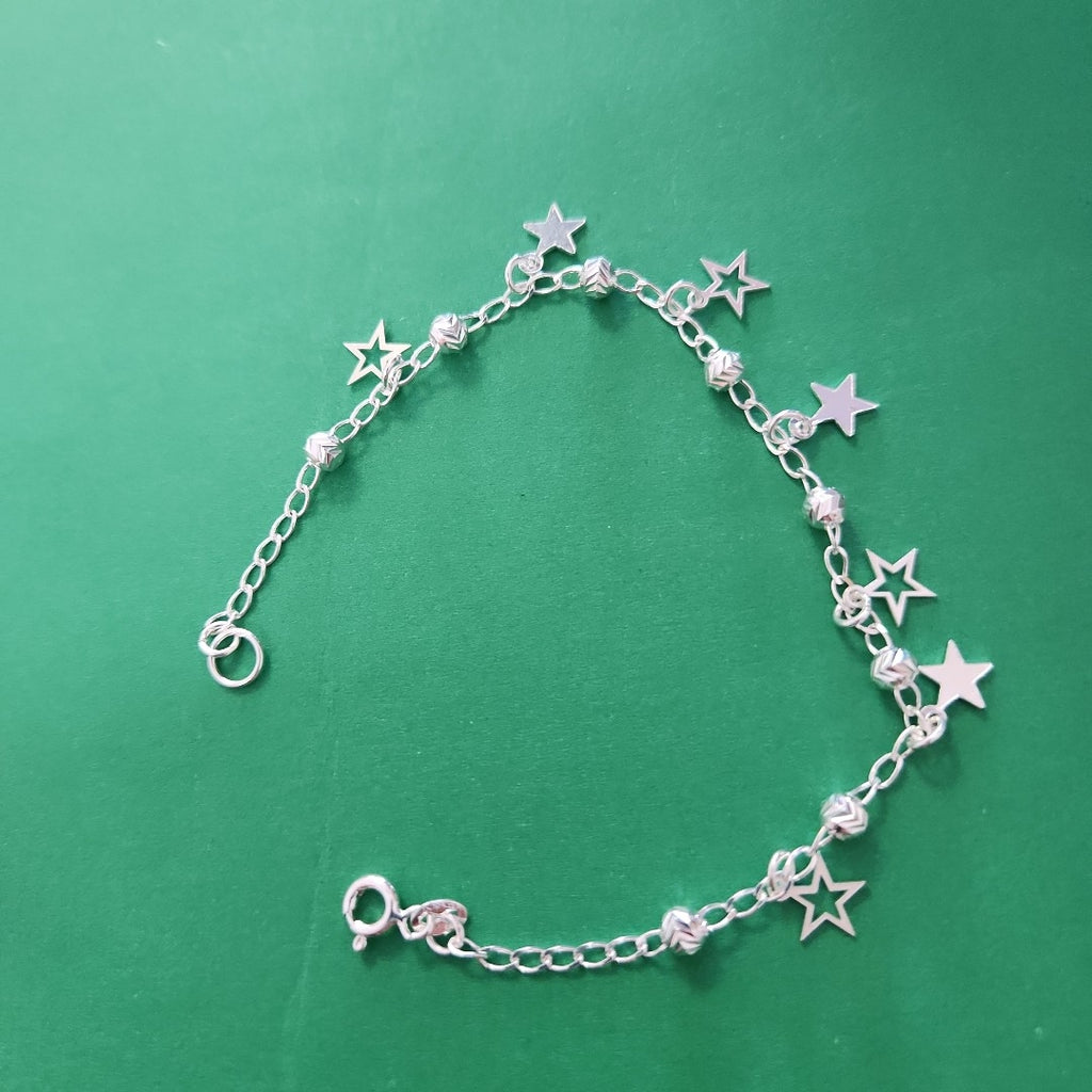PULSERA TEJIDO ESPECIAL PLATA .925 18 CM 3.1 GR (NUEVO)