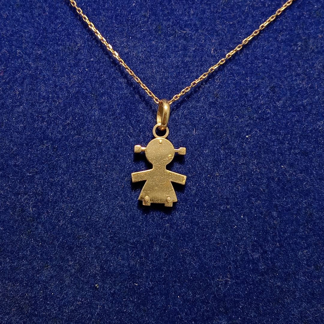 DIJE ORO 14 K 0.9 GRMS (SEMINUEVO)