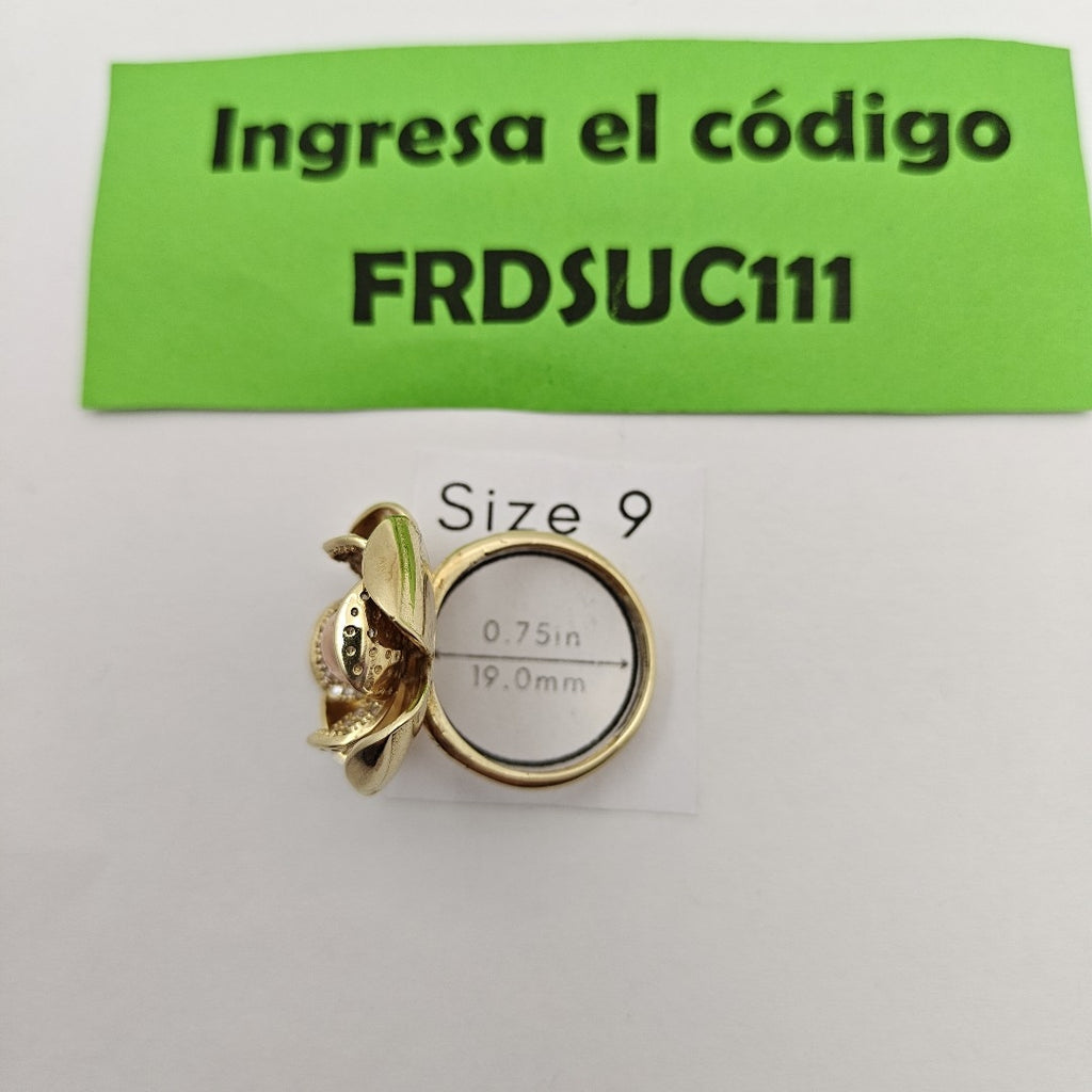 ANILLITO ORO COMBINADO 14 K 9,20 GRMS (SEMINUEVO)