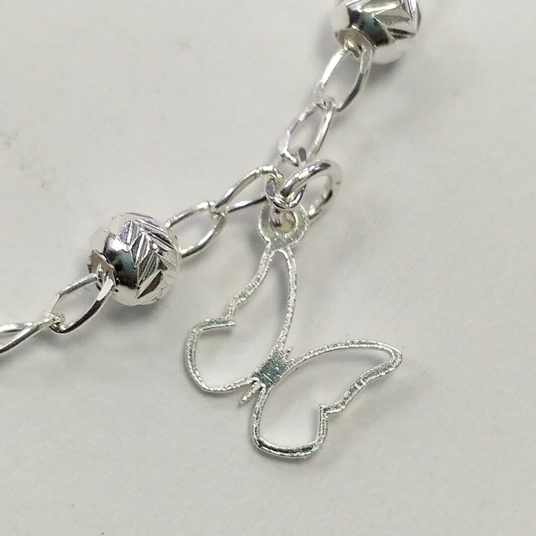 PULSERA TEJIDO ESPECIAL PLATA .925 18 CM 2.8 GR (NUEVO)
