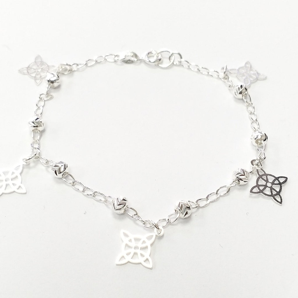 PULSERA TEJIDO ESPECIAL PLATA .925 18 CM 3.1 GR (NUEVO)