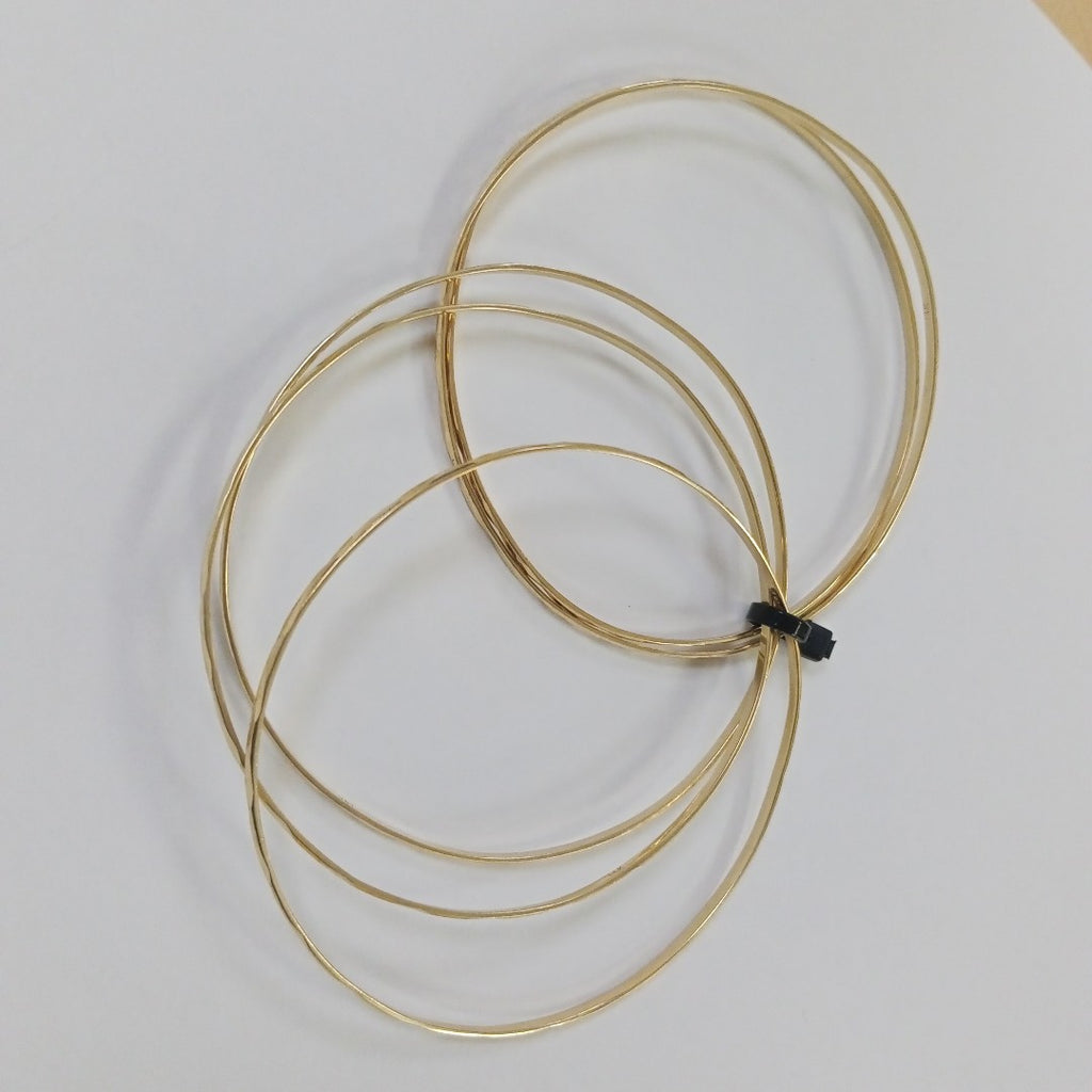 PULSERA RIGIDA ORO 14 K 19.5 GRMS (SEMINUEVO)