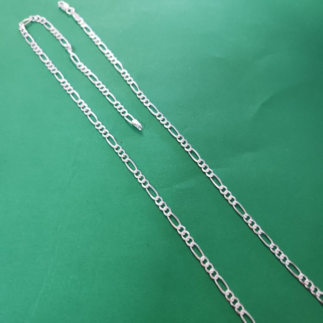 CADENA TEJIDO 3X1 PLATA .925 55 CM 7.3 GR (NUEVO)