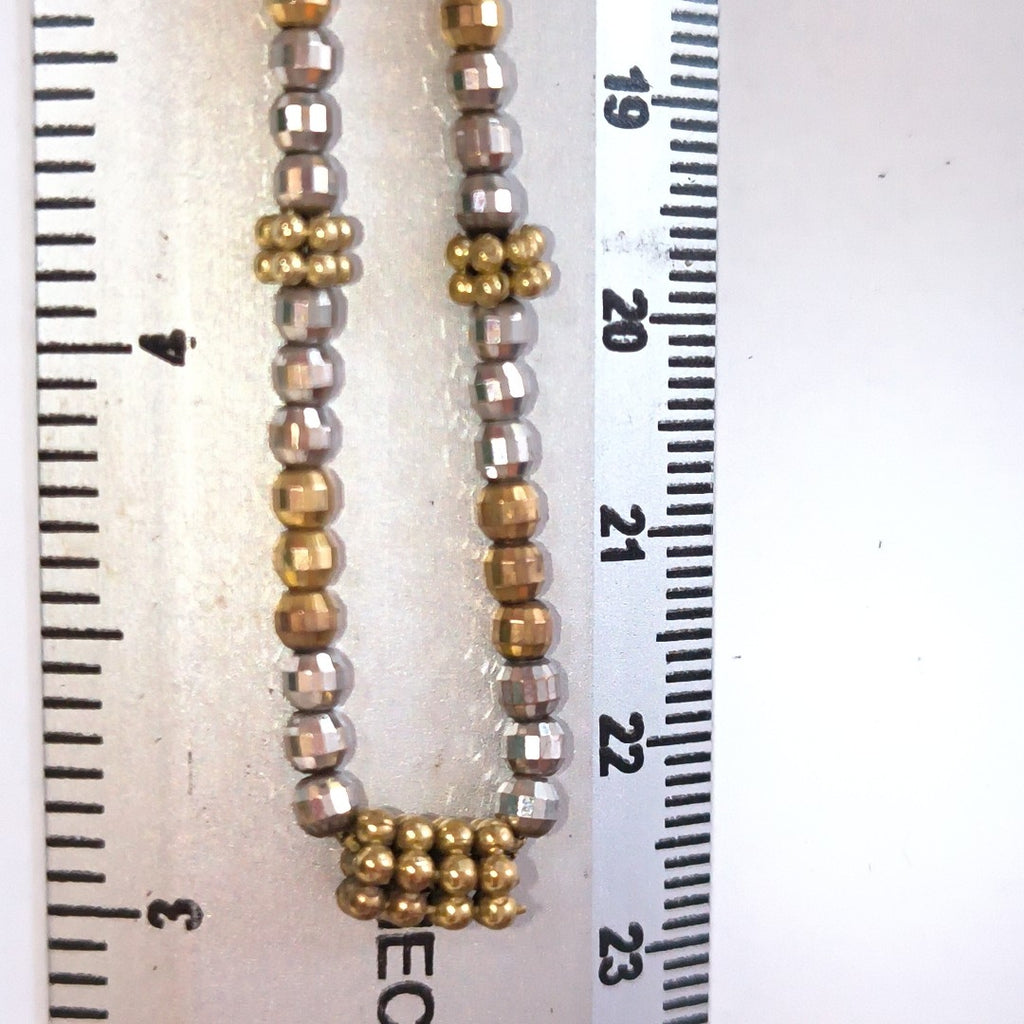 COLLAR ORO COMBINADO 10 K 4,70 GRMS (SEMINUEVO)
