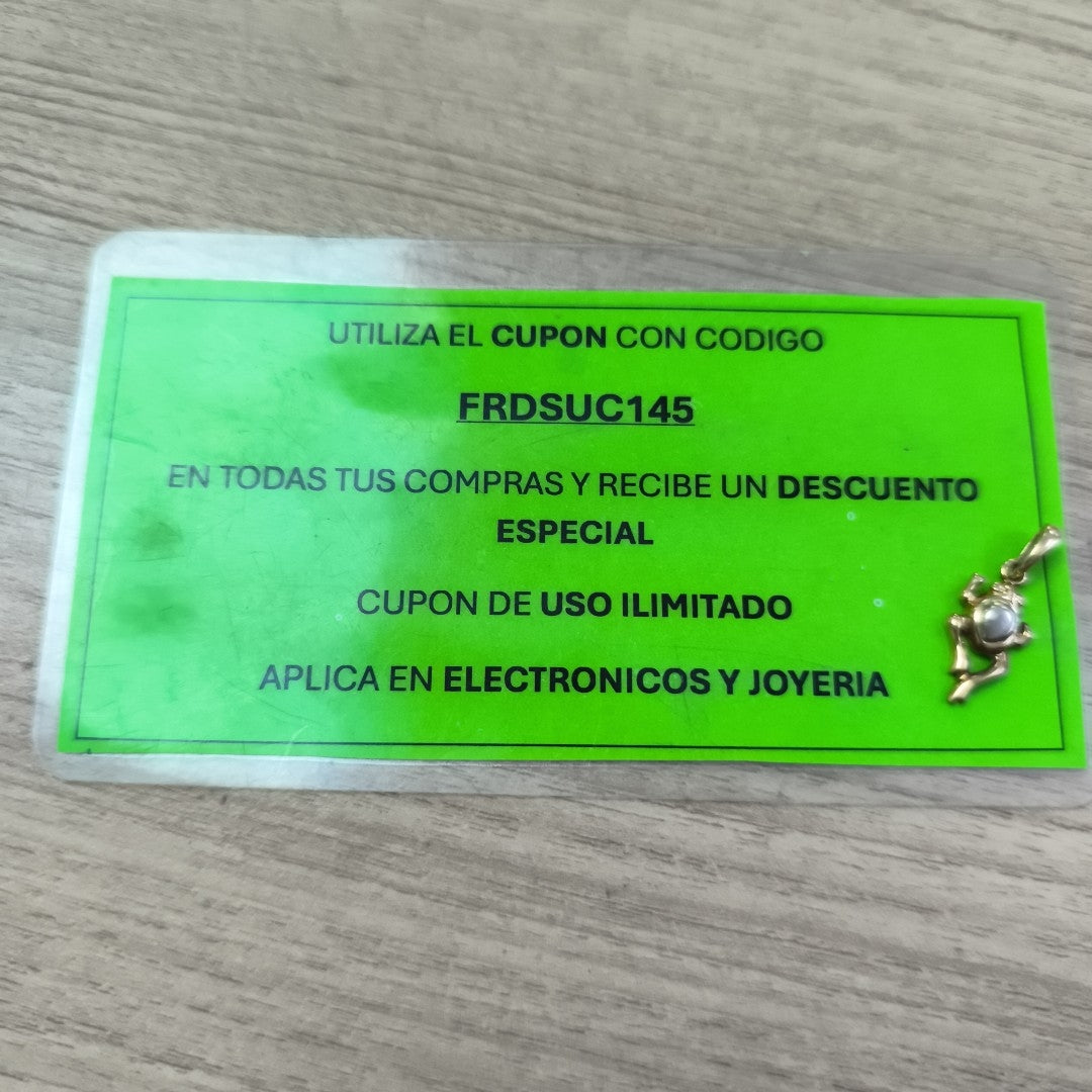DIJE ORO 14 K 1,70 GRMS (SEMINUEVO)