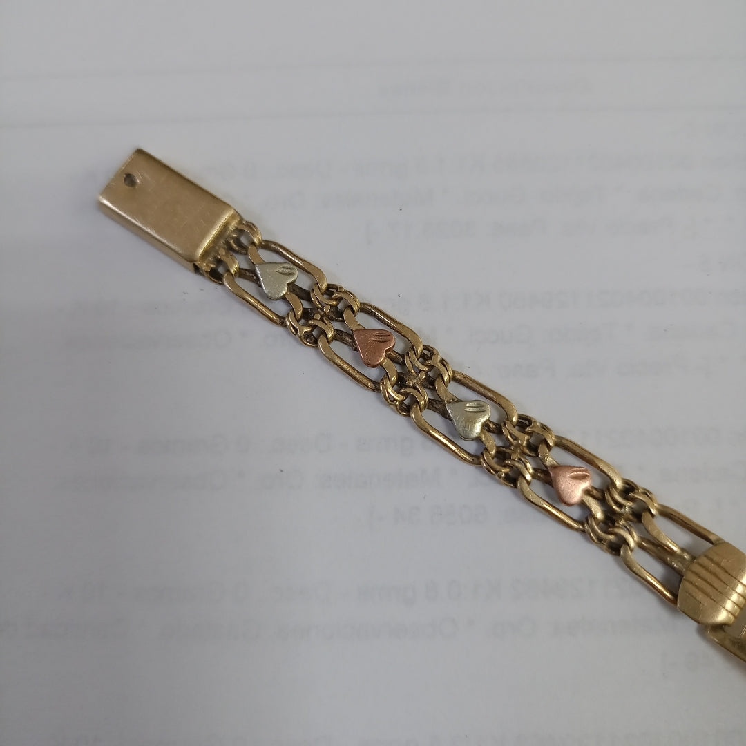 ESCLAVA ORO, ORO COMBINADO 10 K 8.3 GRMS (SEMINUEVO)