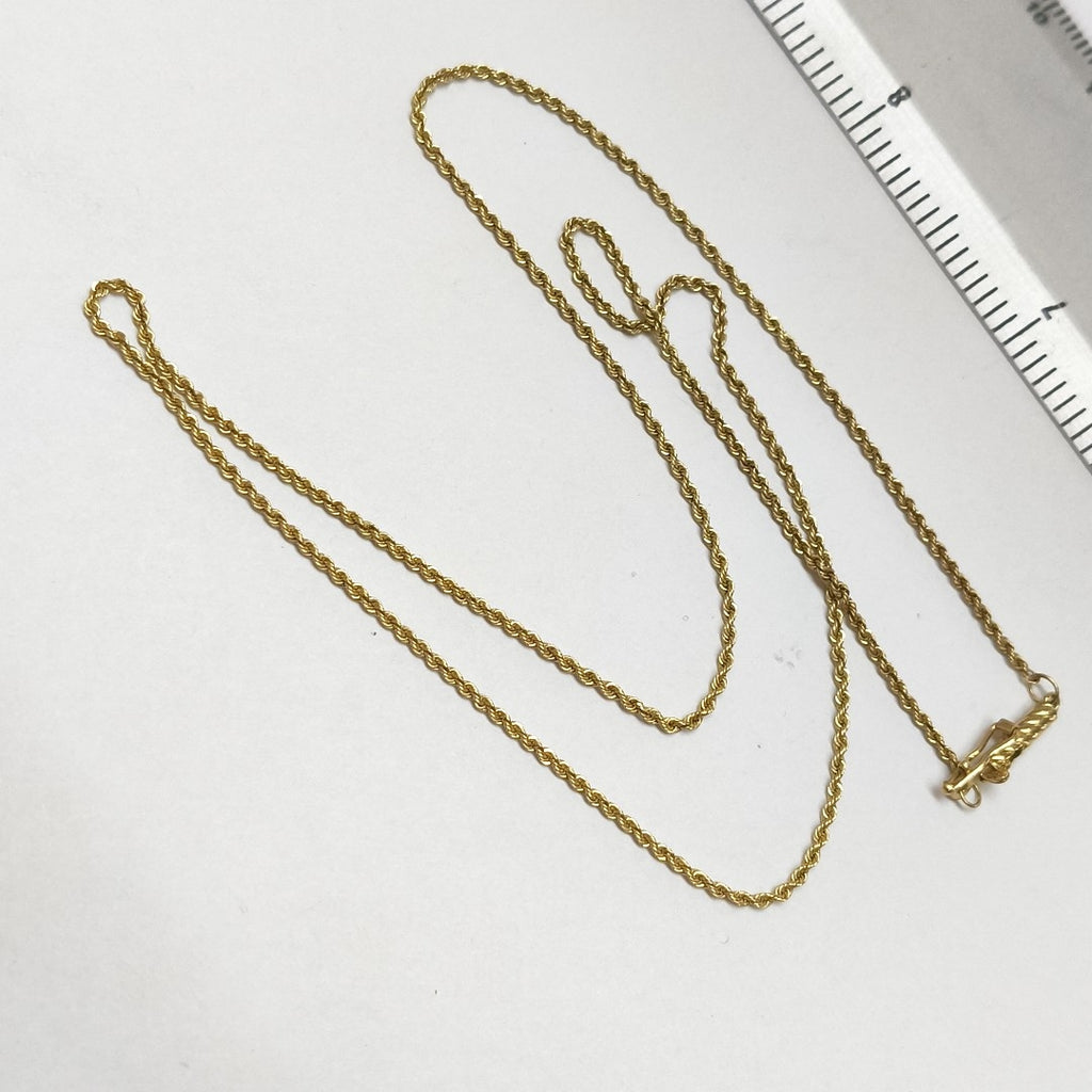 CADENA ORO 14 K 2,90 GRMS (SEMINUEVO)
