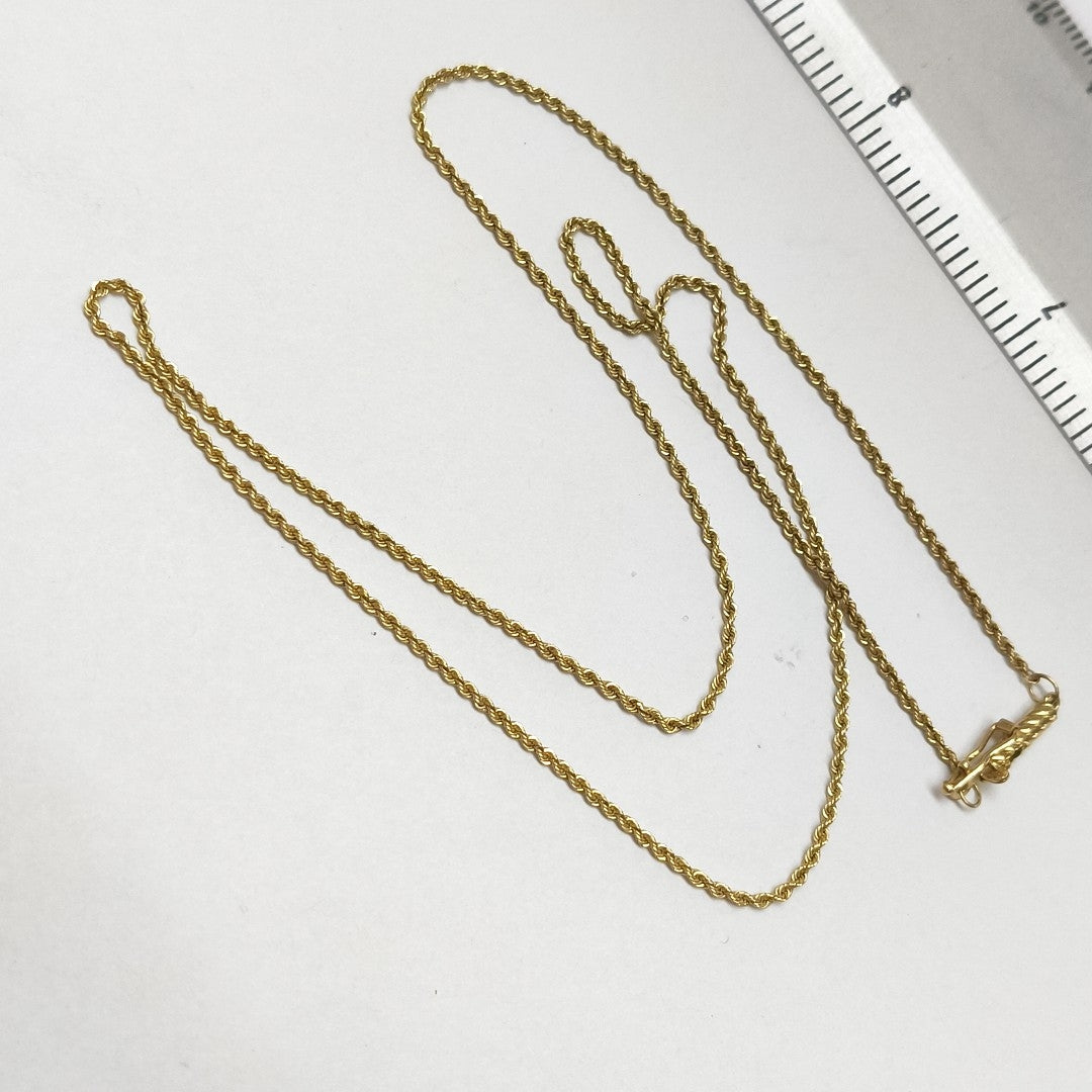 CADENA ORO 14 K 2,90 GRMS (SEMINUEVO)