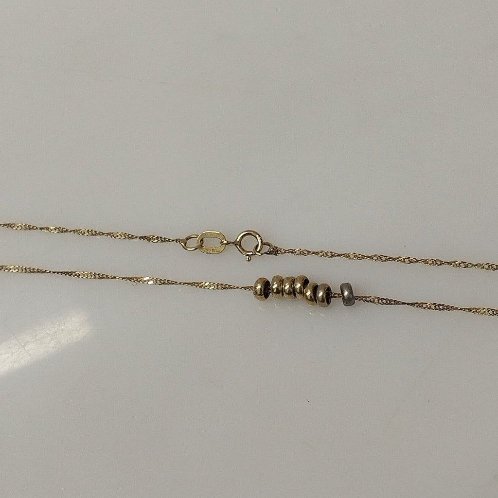 CADENA ORO 14 K 1,20 GRMS (SEMINUEVO)