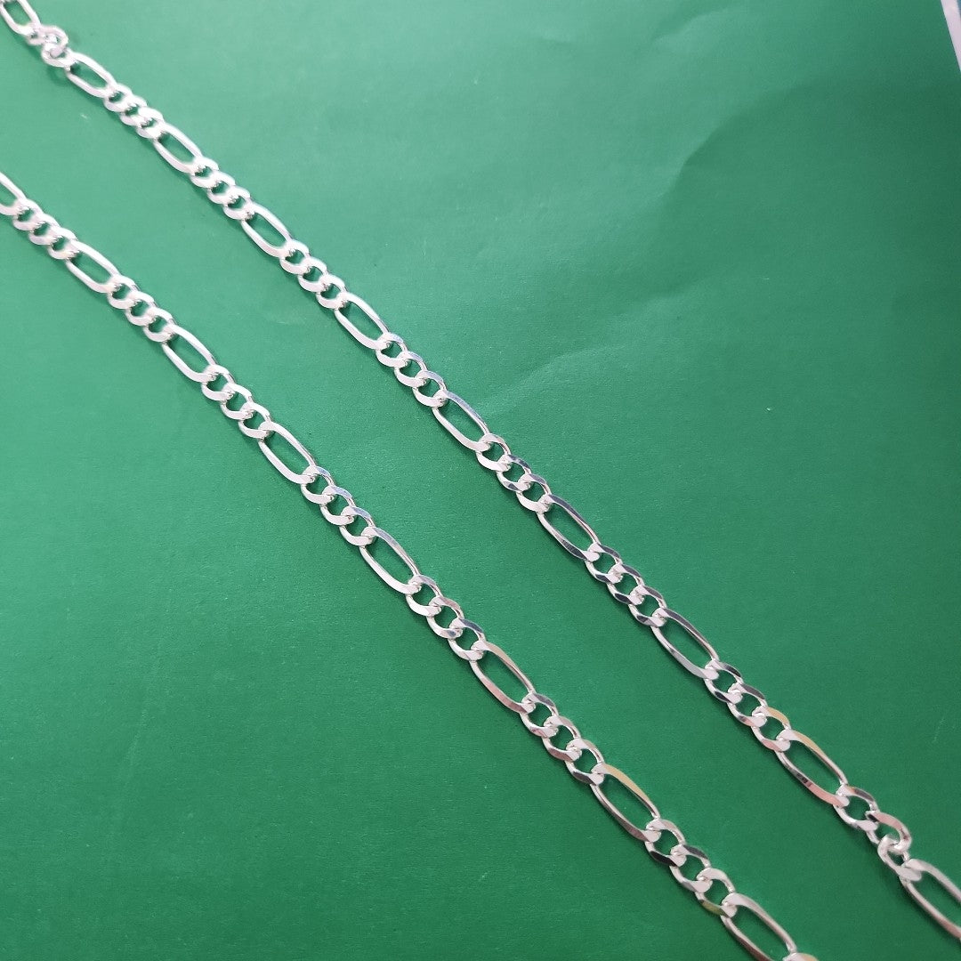 CADENA TEJIDO 3X1 PLATA .925 55 CM 15.5 GR (NUEVO)