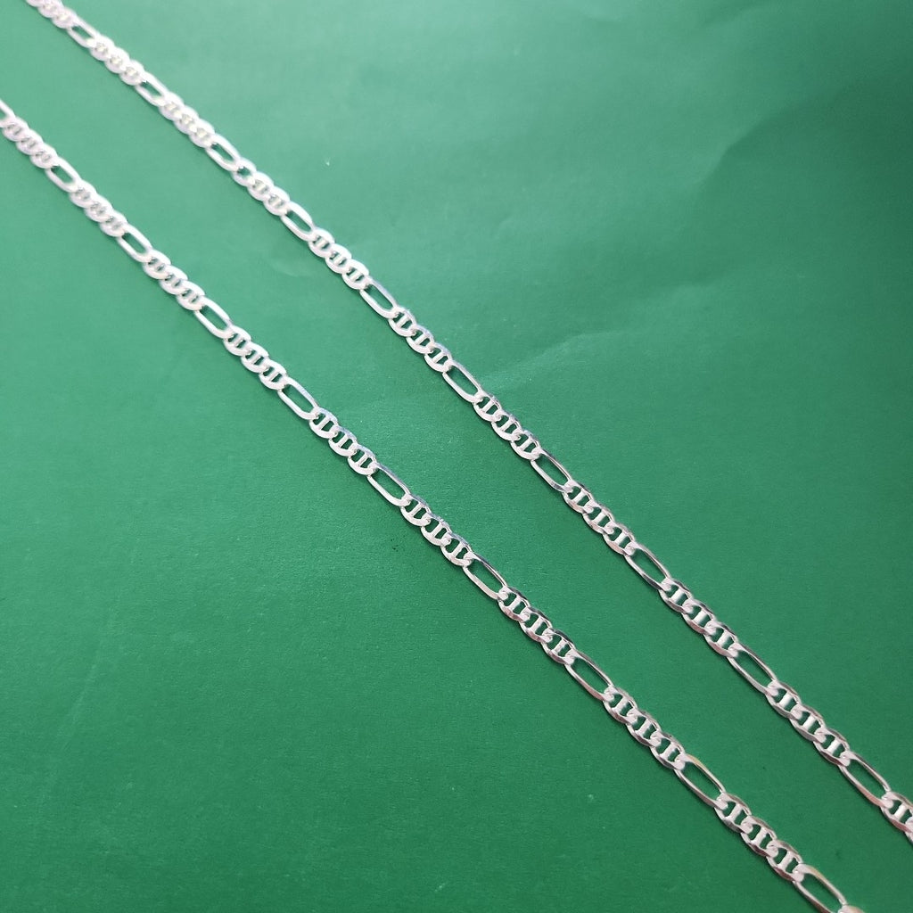 CADENA TEJIDO 3X1 PLATA .925 60 CM 8.4 GR (NUEVO)