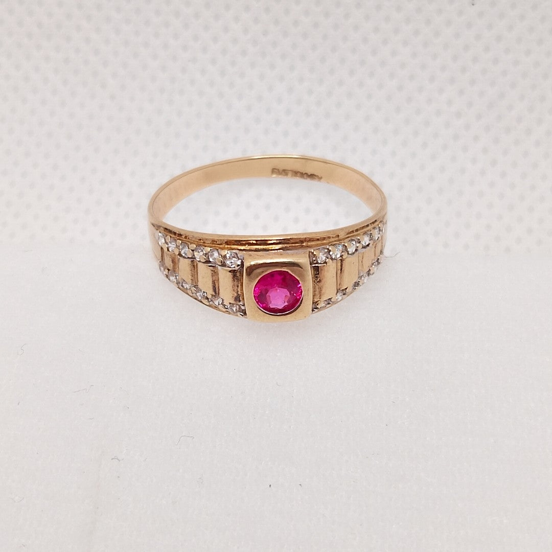 ANILLO ORO 10 K 2,50 GRMS (SEMINUEVO)