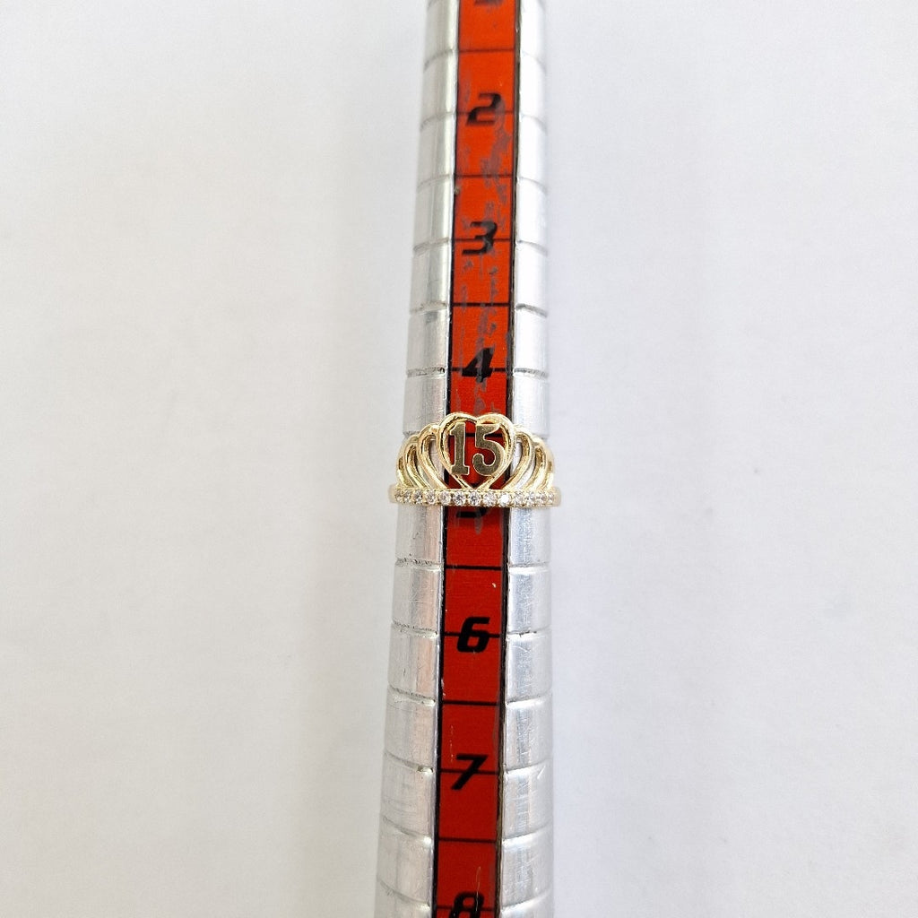 ANILLO ORO 10 K 1.5 GRMS (SEMINUEVO)