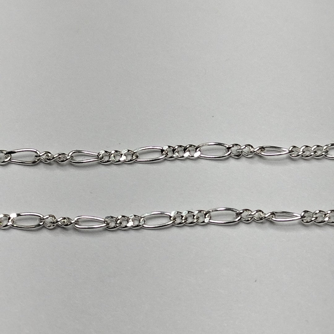 CADENA TEJIDO 3X1 PLATA .925 50 CM 2.2 GR (NUEVO)