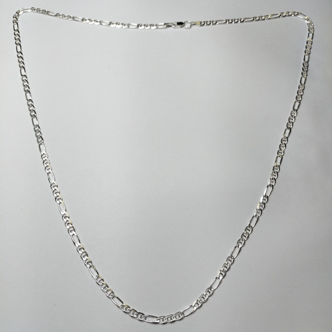 CADENA TEJIDO 3X1 PLATA .925 60 CM 8.3 GR (NUEVO)