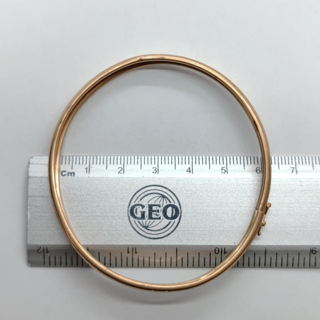 PULSERA RIGIDA ORO 8 K 5.7 GRMS (SEMINUEVO)