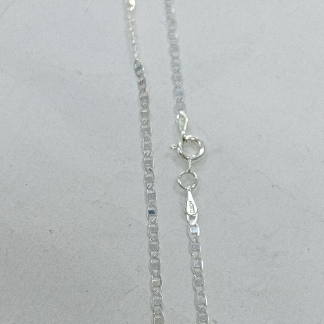 CADENA TEJIDO ESPEJO PLATA .925 60 CM 4.2 GR (NUEVO)